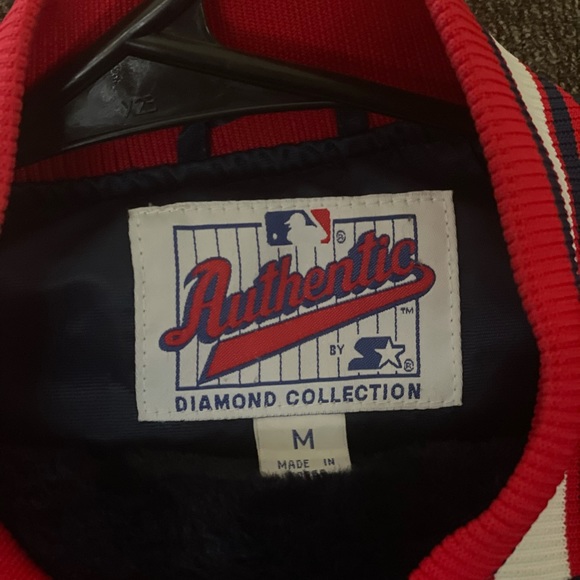 Diamond Collection Cleveland Indian Starter Jacket - Picture 2 of 6